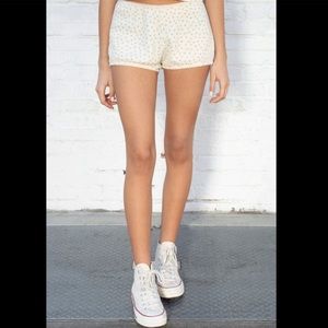 Brandy Melville Emery lace floral thermal shorts